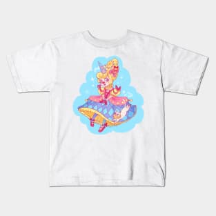 Clown Queen - Circus colors Kids T-Shirt